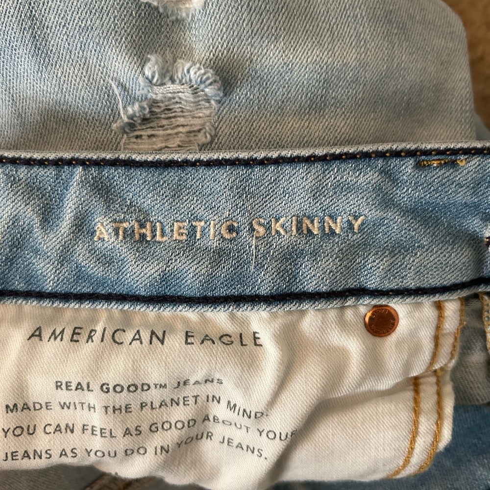 AE  Men’s EUC Athletic Skinny Sz. 29/34 - Picture 7 of 8